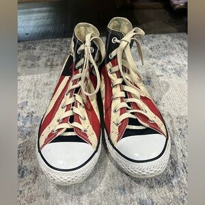 Patriotic Converse Sneakers